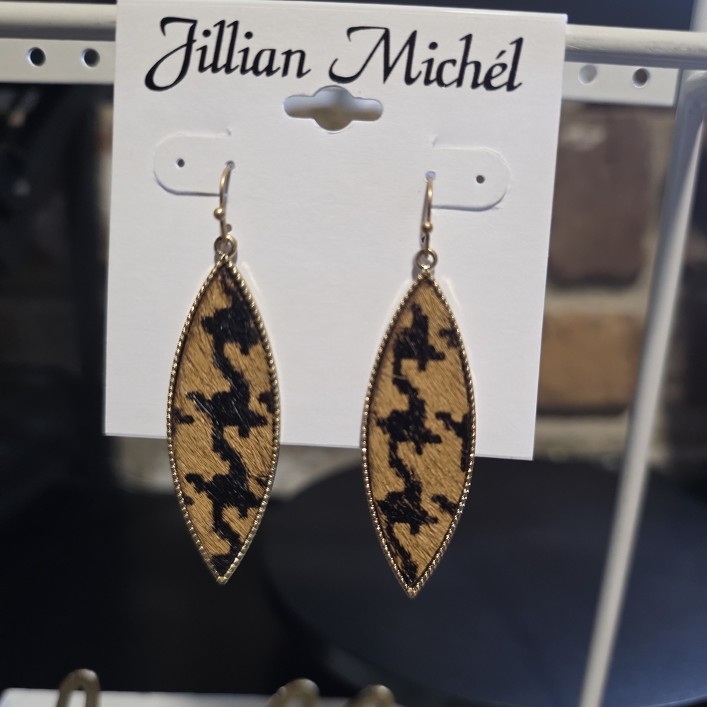 Jillian Michel Animal Print Earrings
